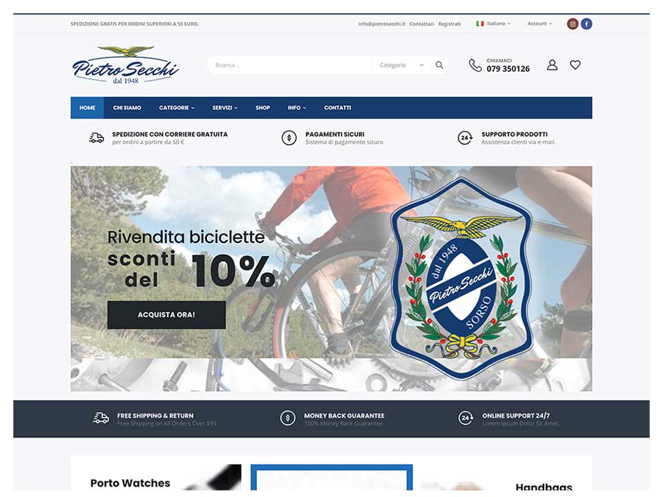 pietrosecchi.it sito web